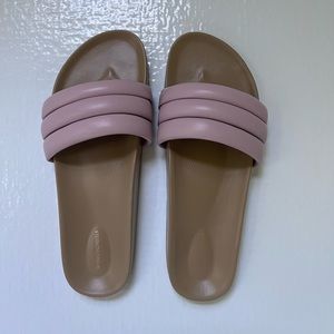 Beatrice Valenzuela Classic Sandalia in Rose Quartz - Size 10